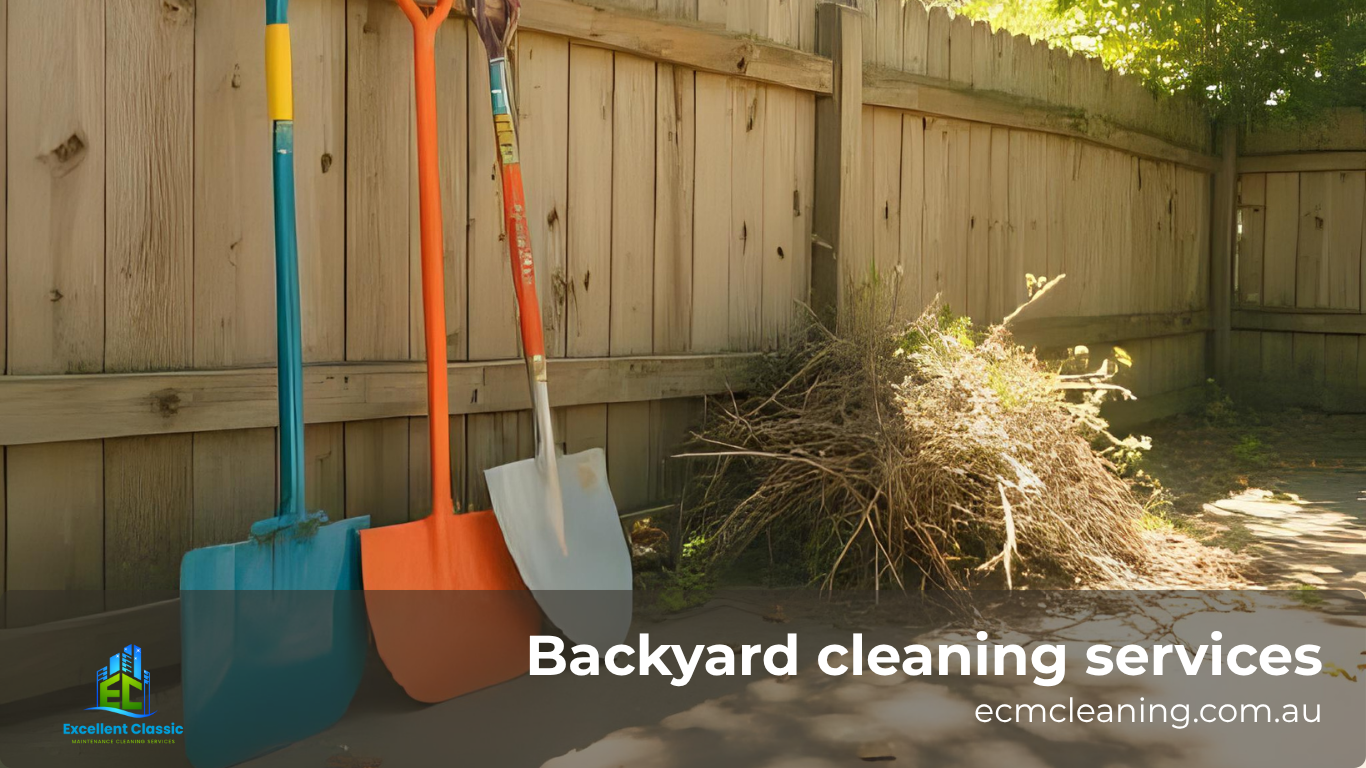 Backyard cleaning services